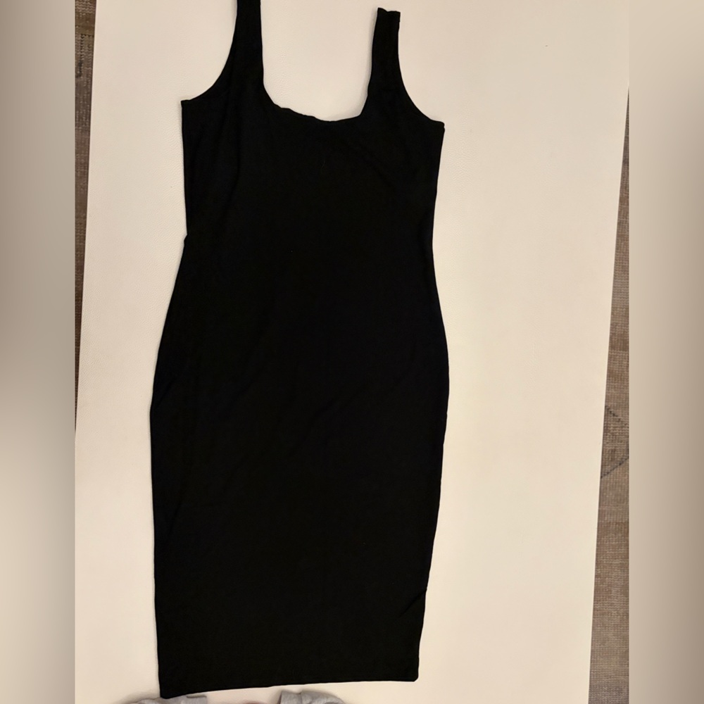 Hatch Maternity Black Bodycon style dress- Large
